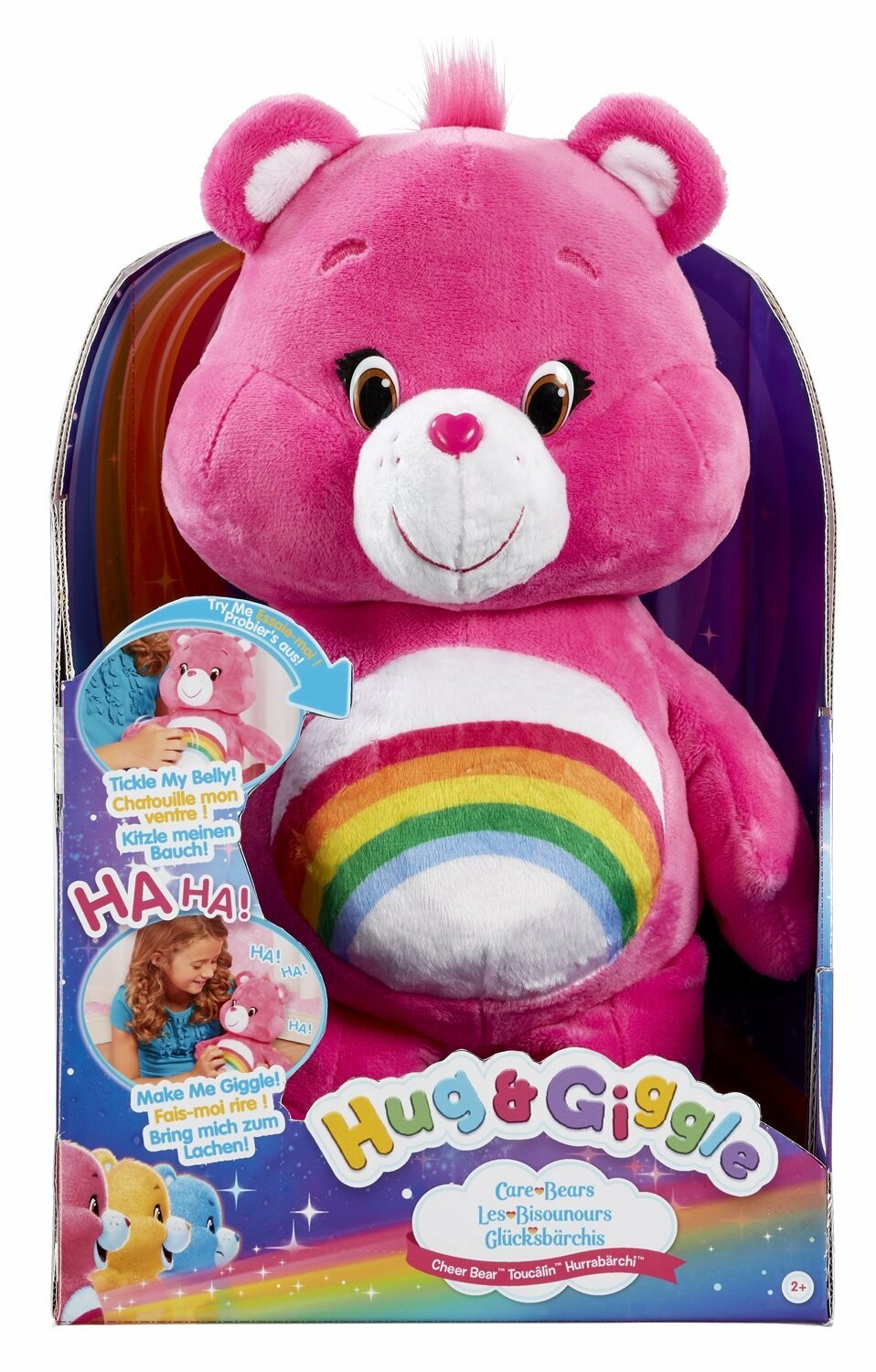 Care Bear Hug & Giggle Cheer Bear Toys n Tuck Care Bear Hug & Giggle Cheer Bear Toys n Tuck