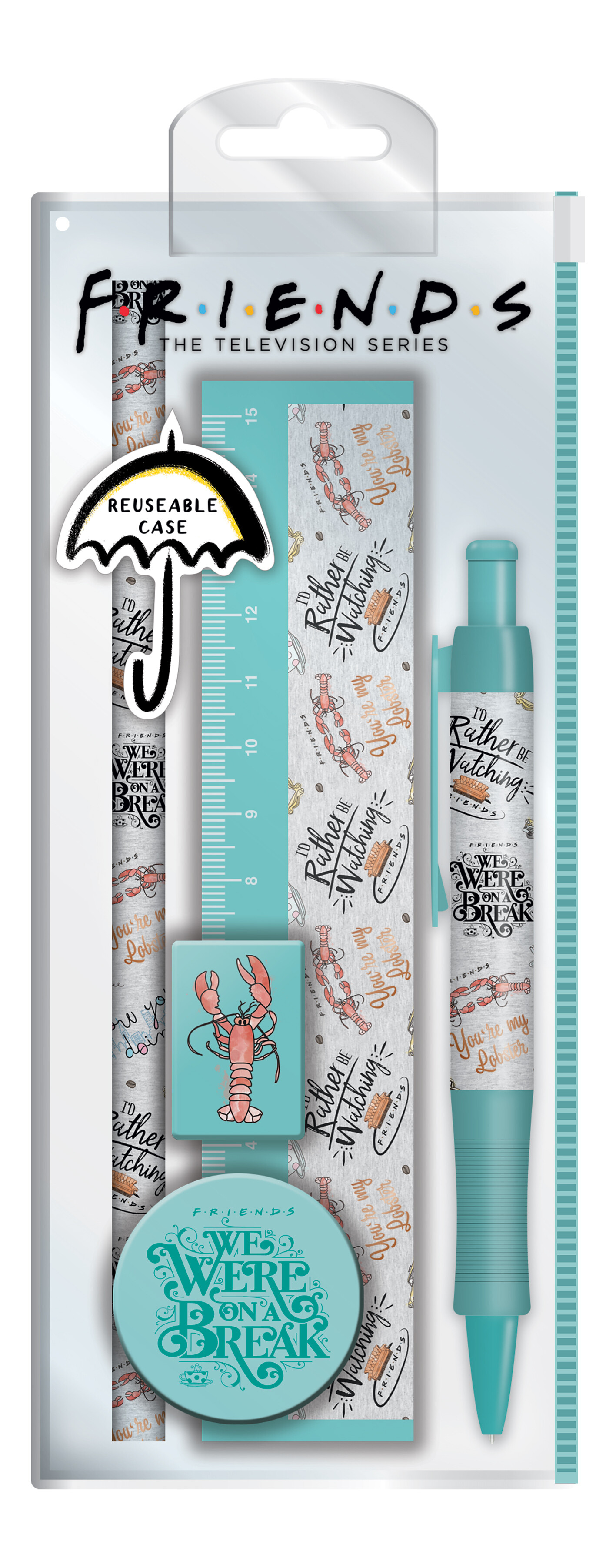 Stationery Set Friends (Marl) Toys n Tuck