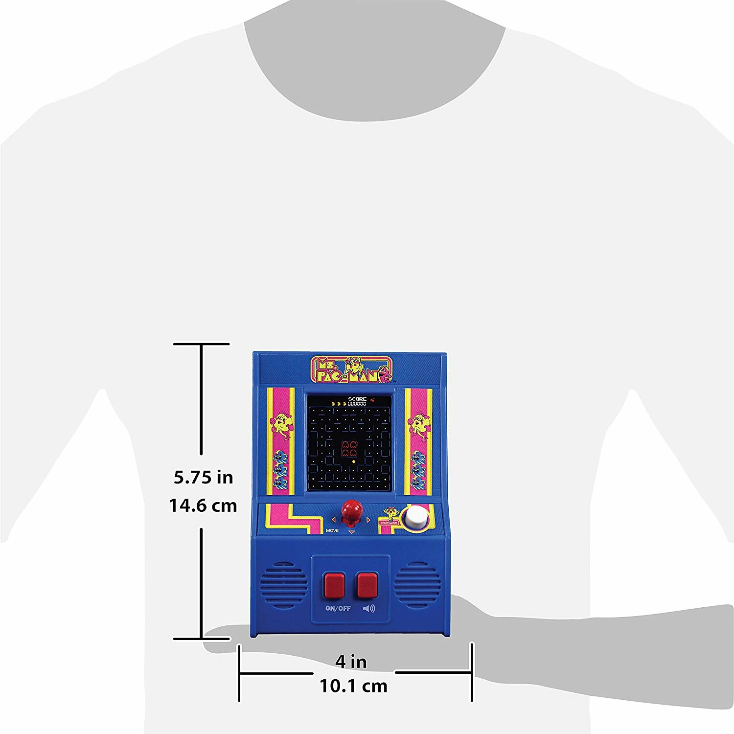 Ms Pac Man Mini Electronic Arcade Game Toys N Tuck