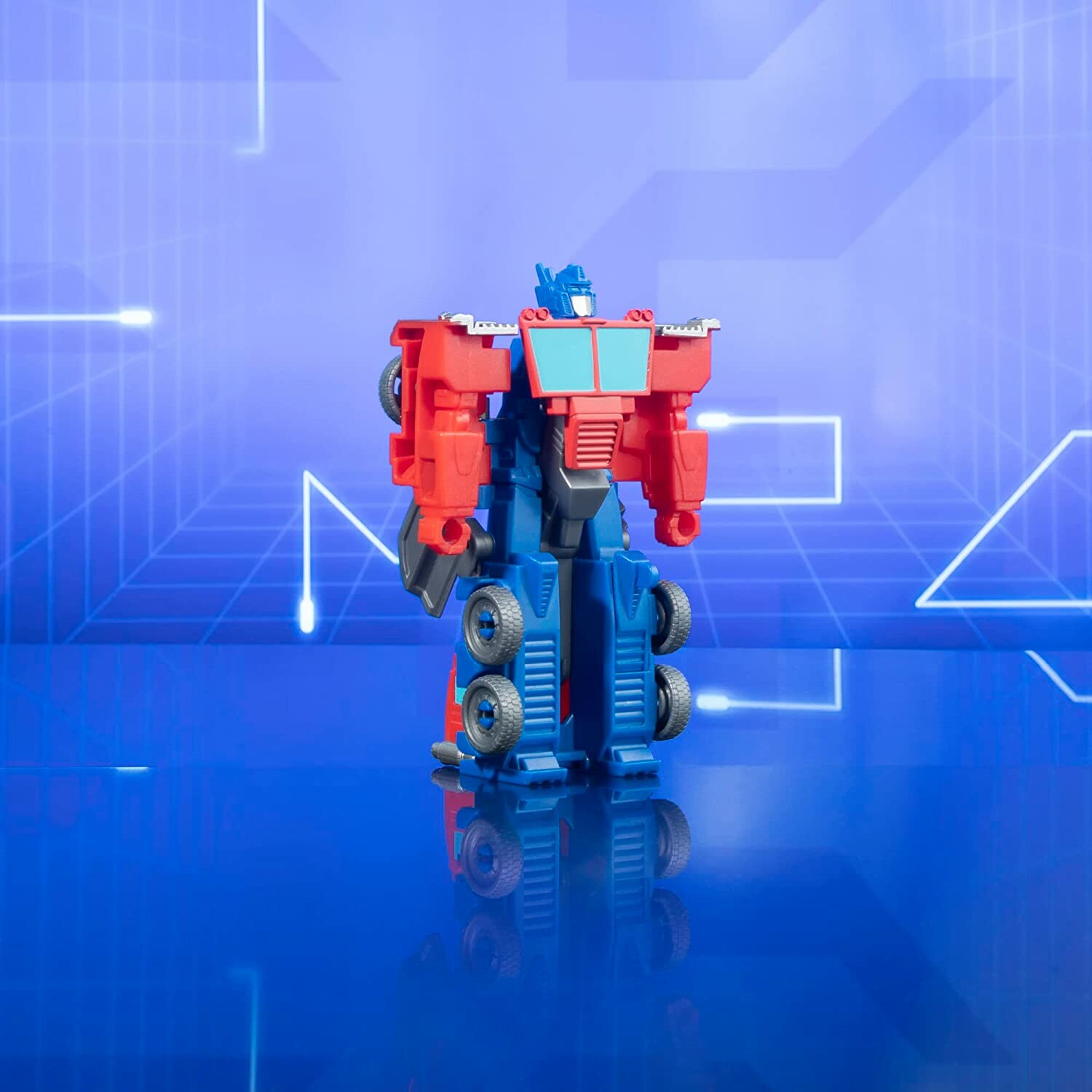 Transformers EarthSpark 1Step Flip Changer Optimus Prime Toys n Tuck