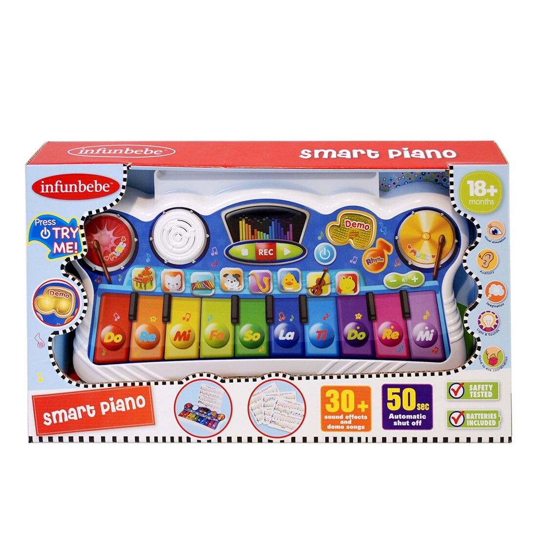 Infunbebe Smart Piano Toys N Tuck Infunbebe Smart Piano Toys N Tuck
