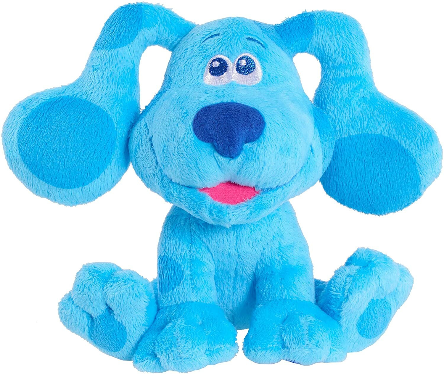 blue dog plush