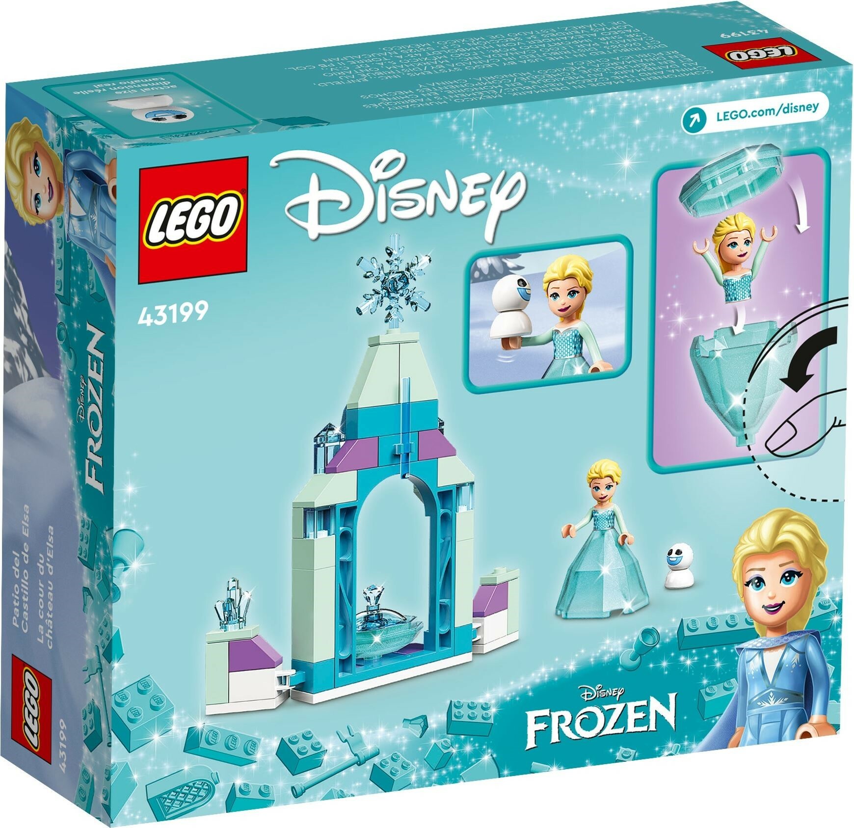 Lego 43199 Disney Frozen Elsa’s Castle Courtyard Toys n Tuck