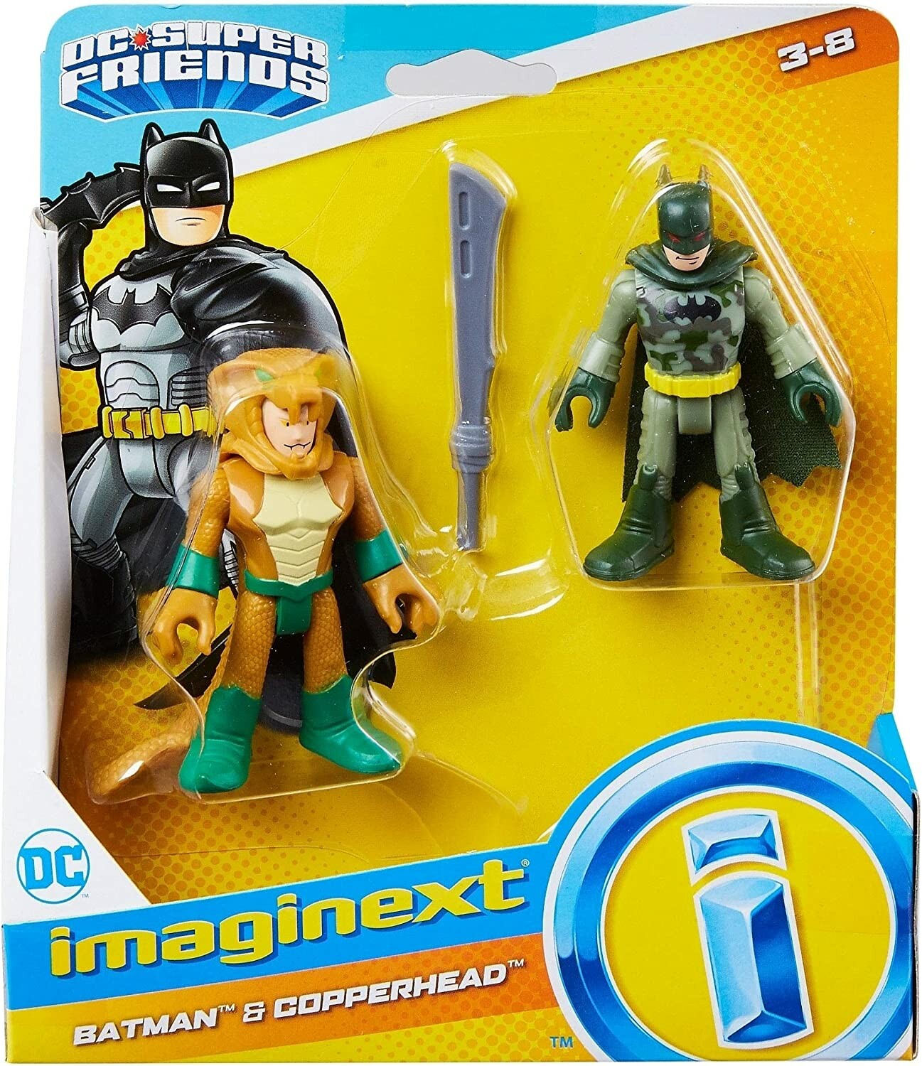 Imaginext DC Super Friends Batman & Copperhead Toys n Tuck