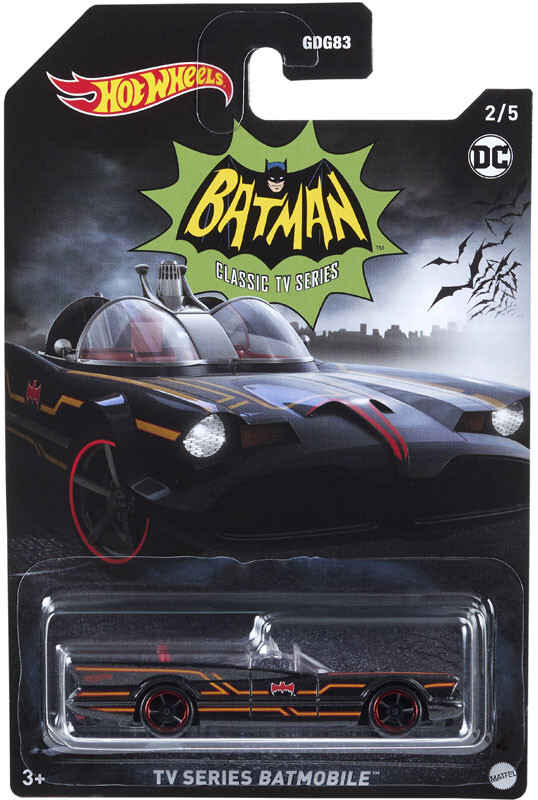 Hot Wheels Batman Classic Tv Series Batmobile Toys N Tuck