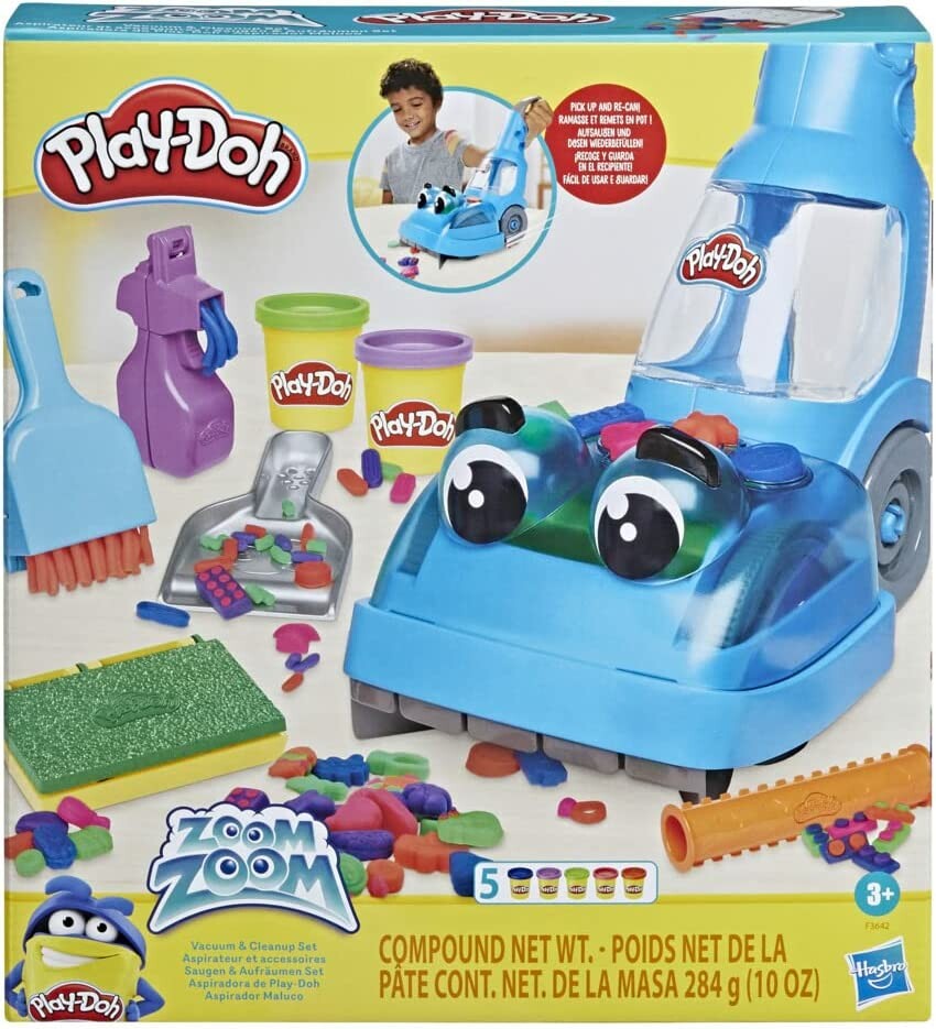 play doh zoom zoom vacuum and cleanup set