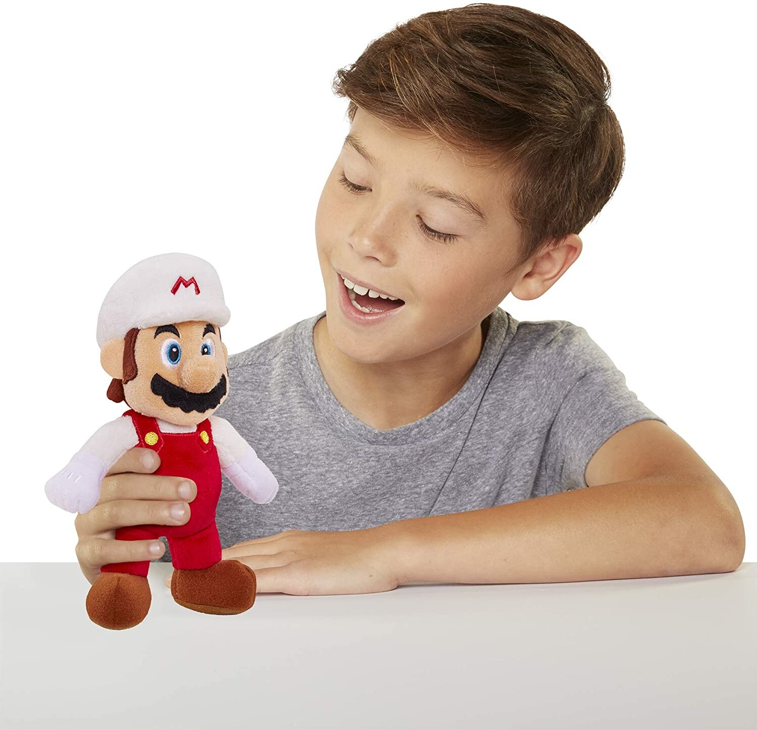 fire mario plush