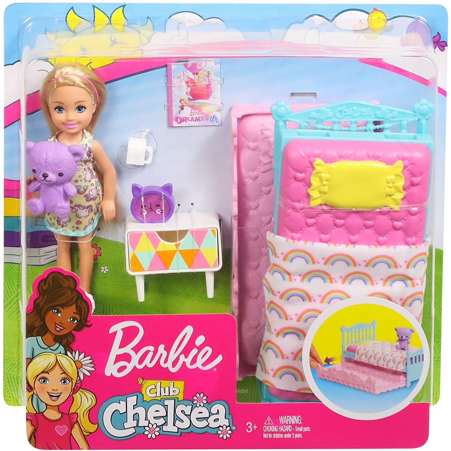 barbie bedroom playset