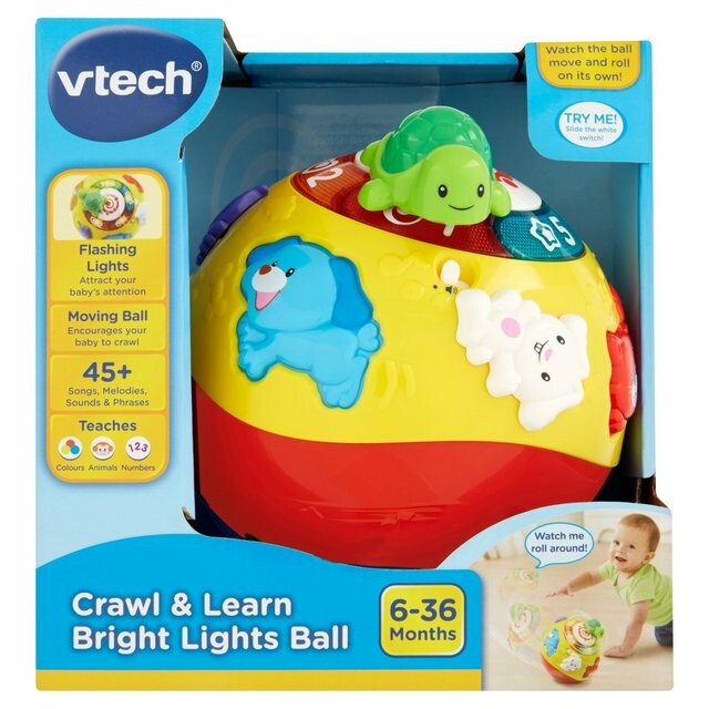 vtech baby crawl and learn bright lights ball