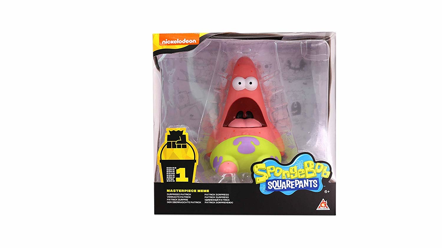 SpongeBob SquarePants Masterpiece Meme - Surprised Patrick ...