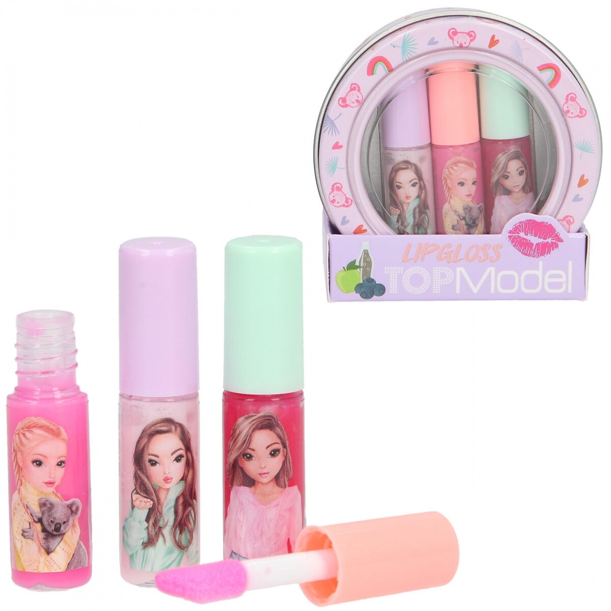 Depesche Top Model Mini Lipgloss Set Purple Koalas Toys n Tuck