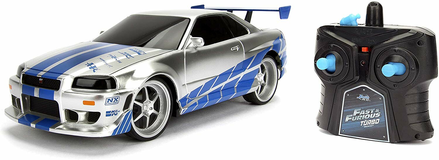 Fast Furious R C 1 24 Brian S Nissan Skyline Gt R Bnr34 Toys N Tuck