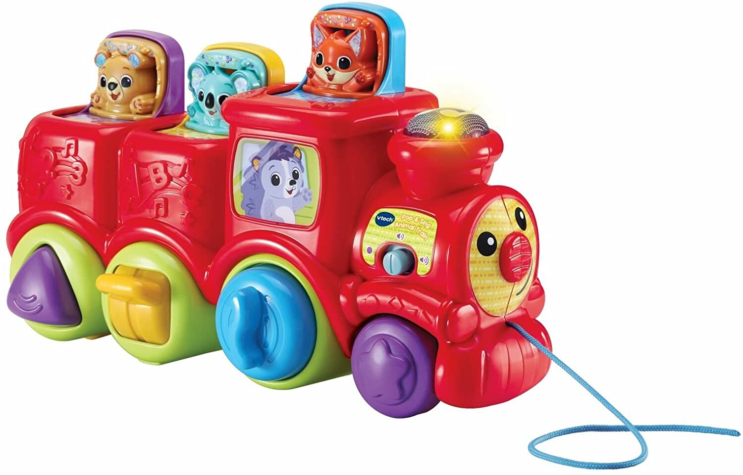 Vtech Pop and Sing Animal Train Toys n Tuck