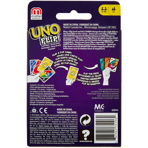 uno flip card meanings