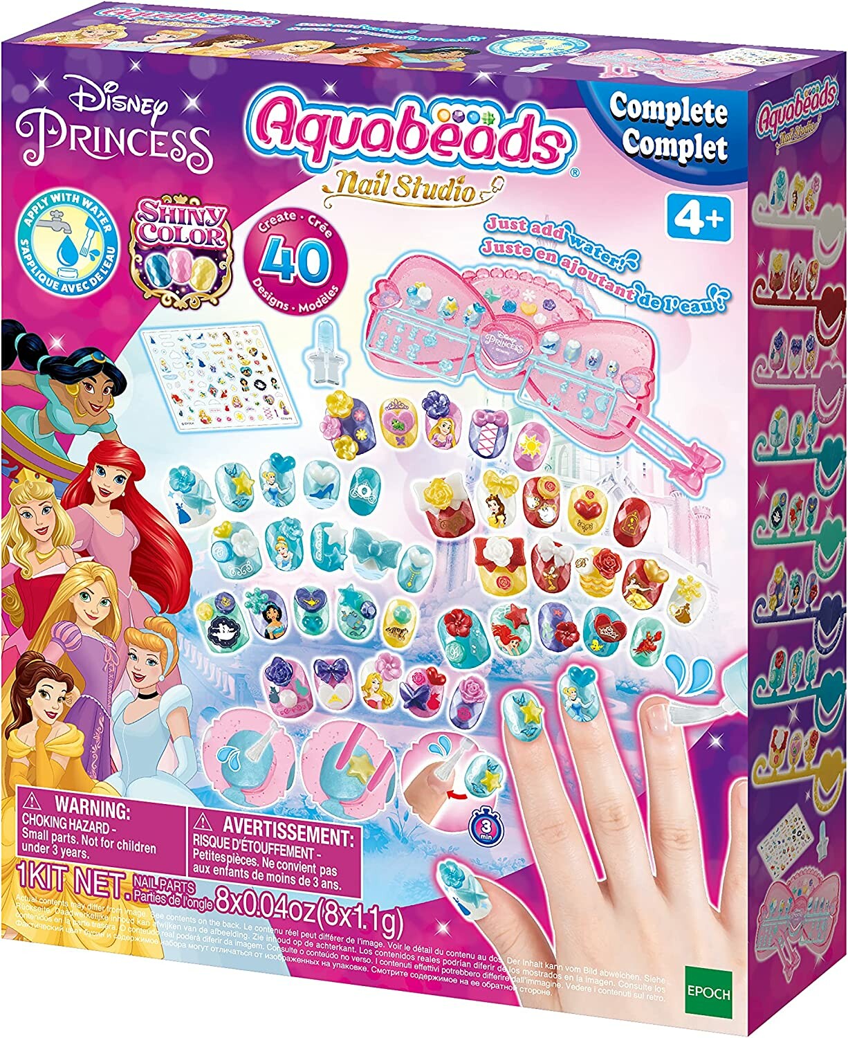 Aquabeads Disney Princess Nail Studio Toys n Tuck