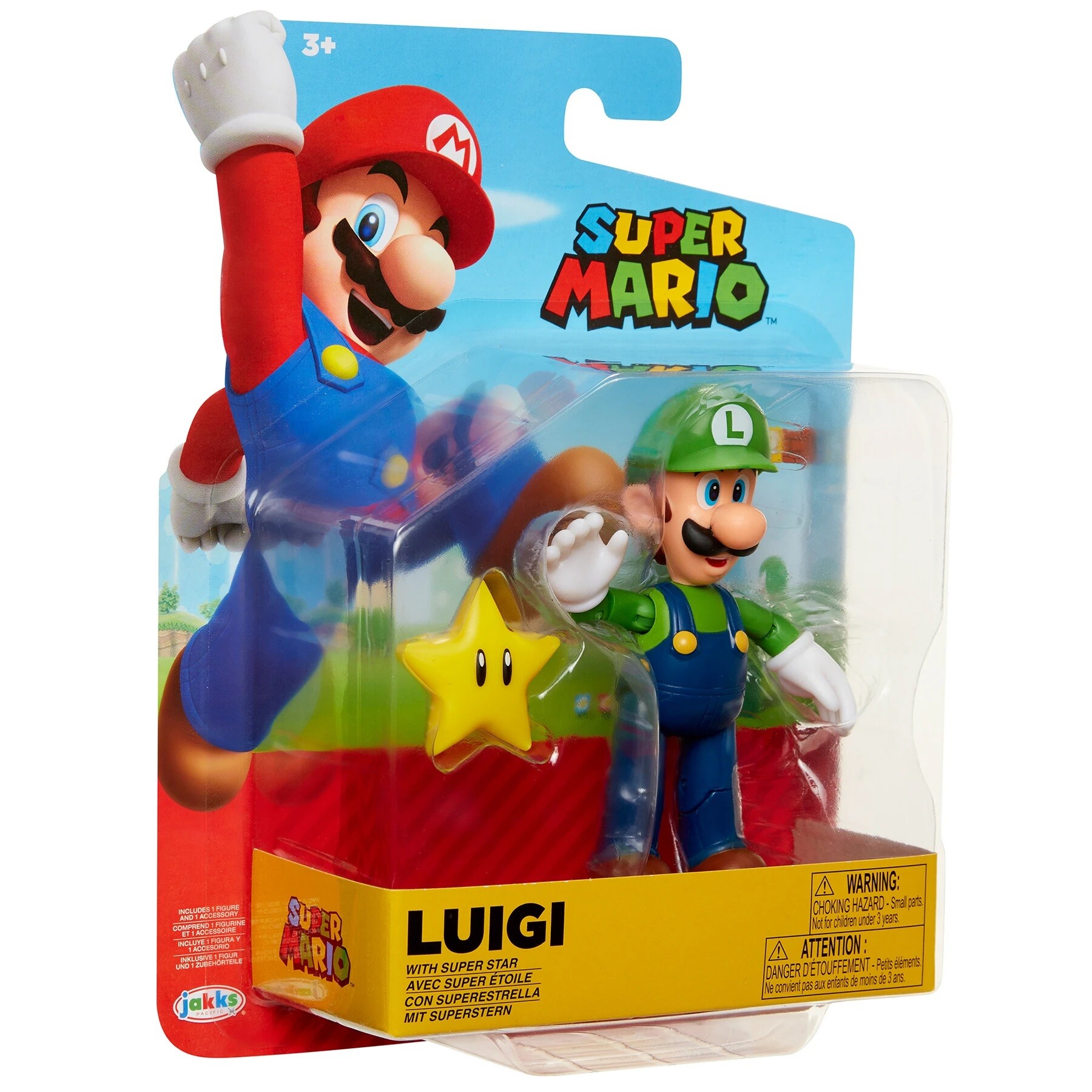Super mario 4 inch figures clearance