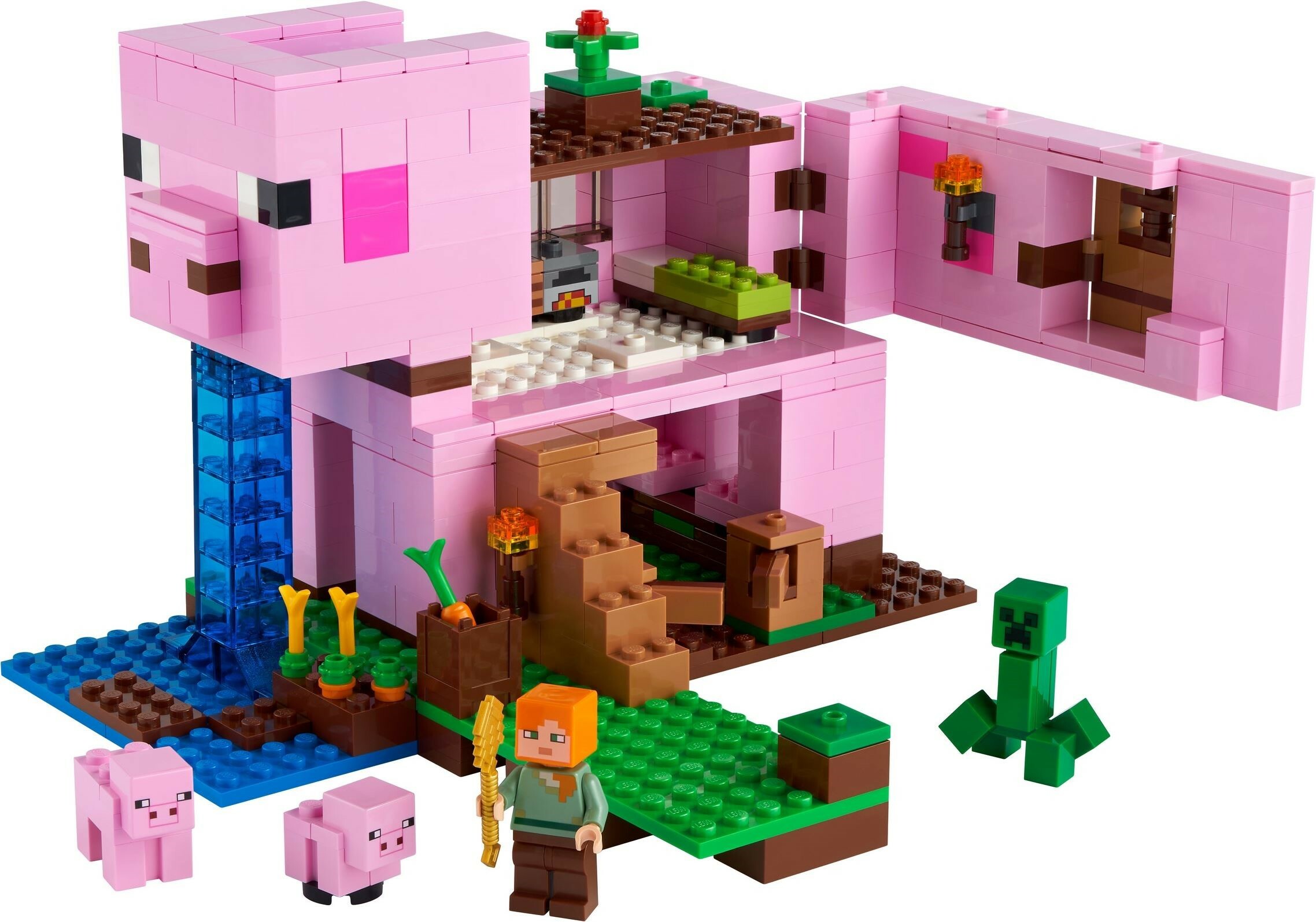 Lego 21170 Minecraft The Pig House | Toys n Tuck