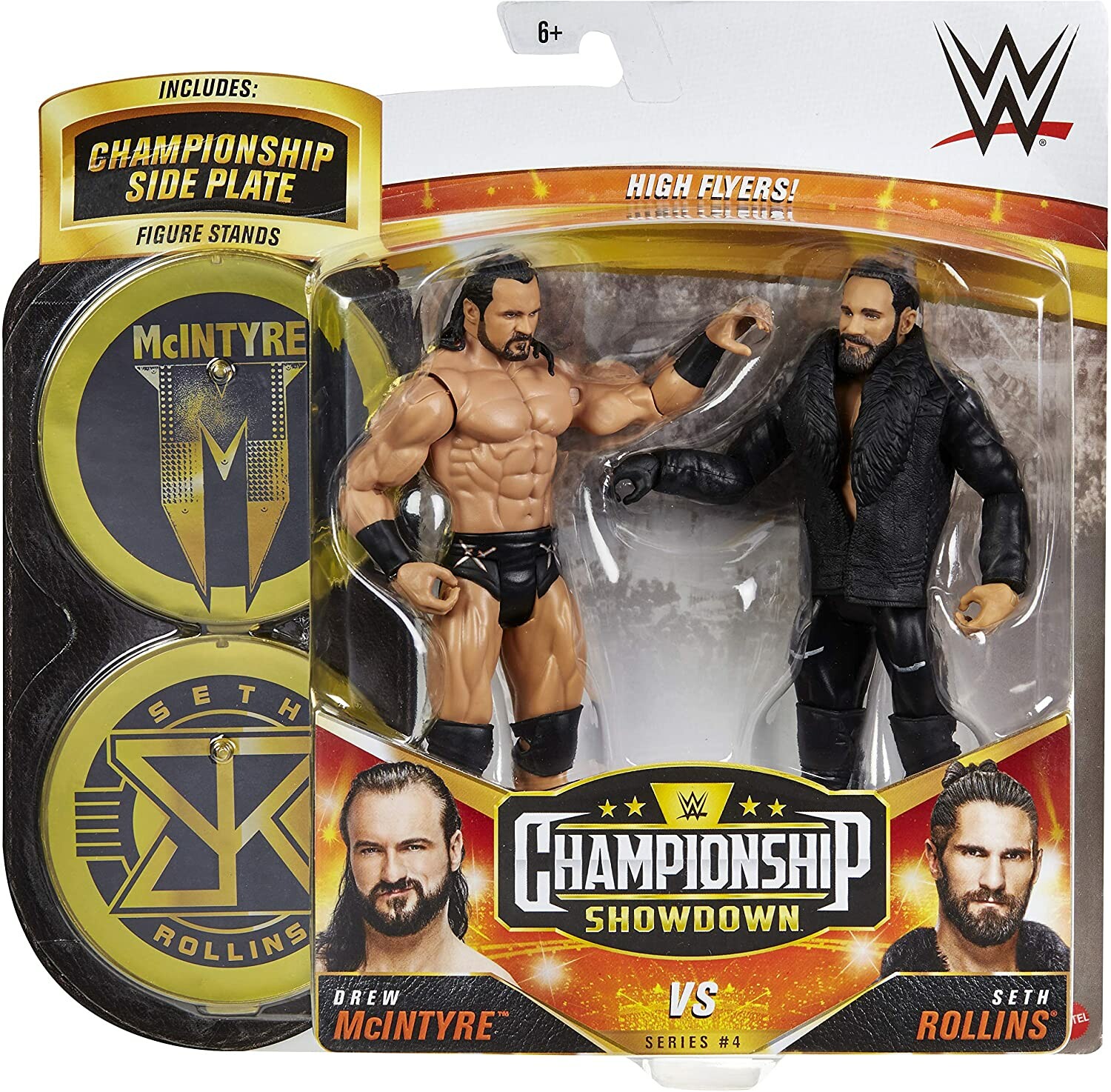 Wwe Action Figure Championship Showdown Drew Mcintyre Vs Seth Rollins Toys N Tuck
