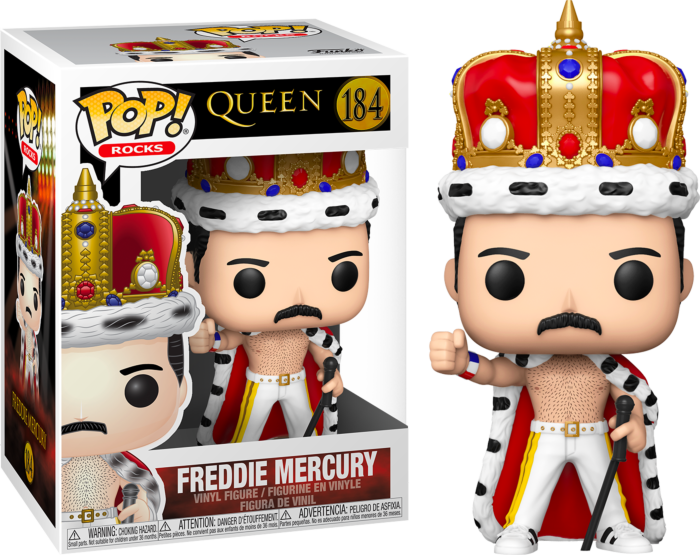 Funko Pop Vinyl Queen Freddie Mercury 184 Toys N Tuck