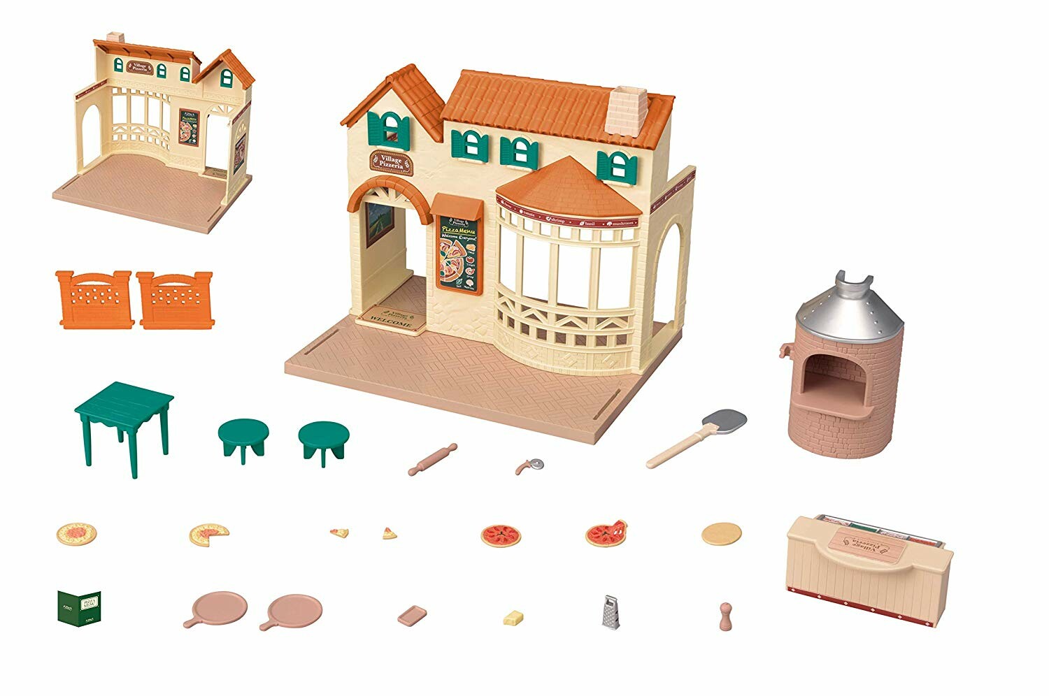 sylvanian families pizza