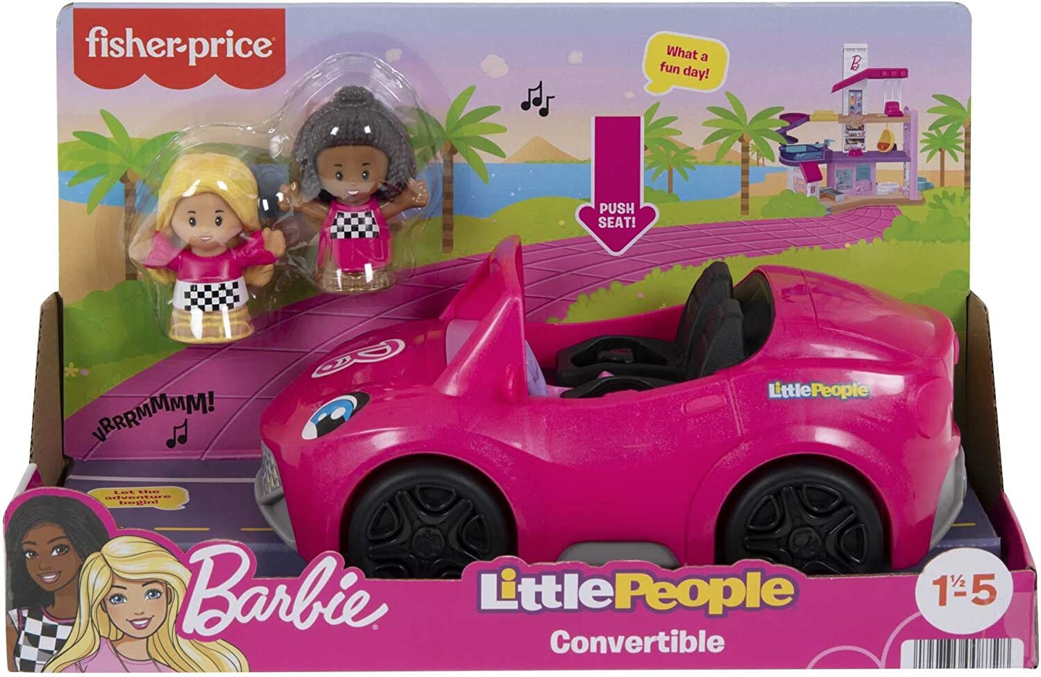 FisherPrice Little People Barbie Convertible Toys n Tuck