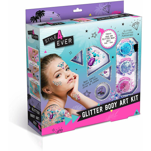 Style 4 Ever Glitter Body Art Kit Toys n Tuck