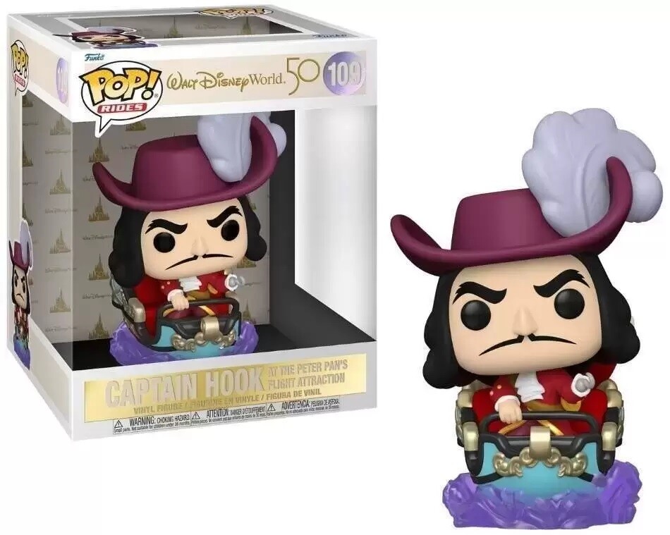 Pop Vinyl Walt Disney World 50 Captain Hook At The Peter Pan S Flight Attraction 109 Toys N Tuck Pop Vinyl Walt Disney World 50 Captain Hook At The Peter Pan S Flight Attraction 109 Toys N Tuck