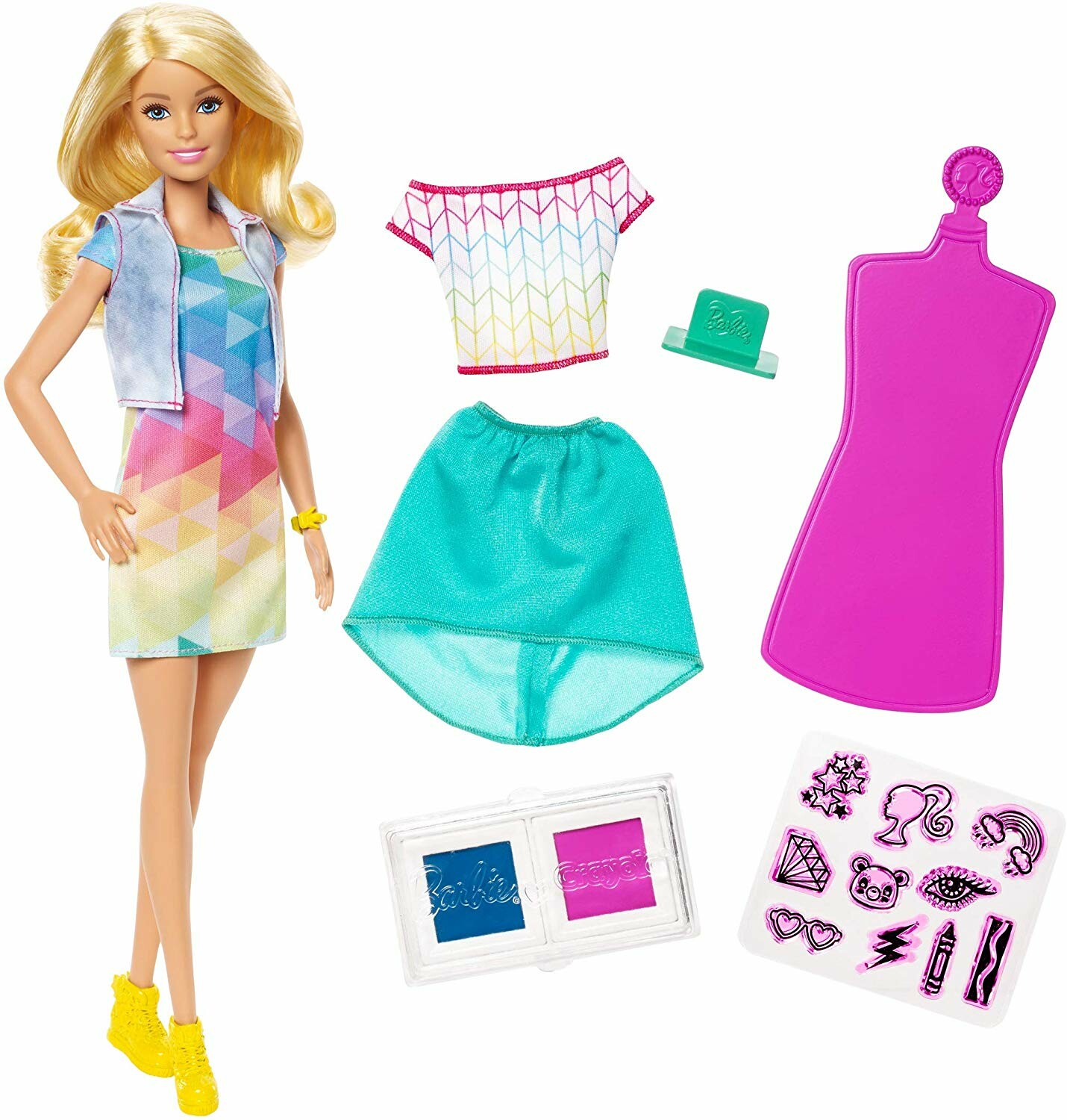 barbie in colour