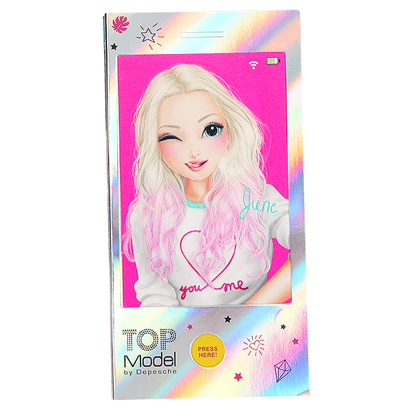 Depesche Top Model Musical Mobile Colouring Book June Toys N Tuck