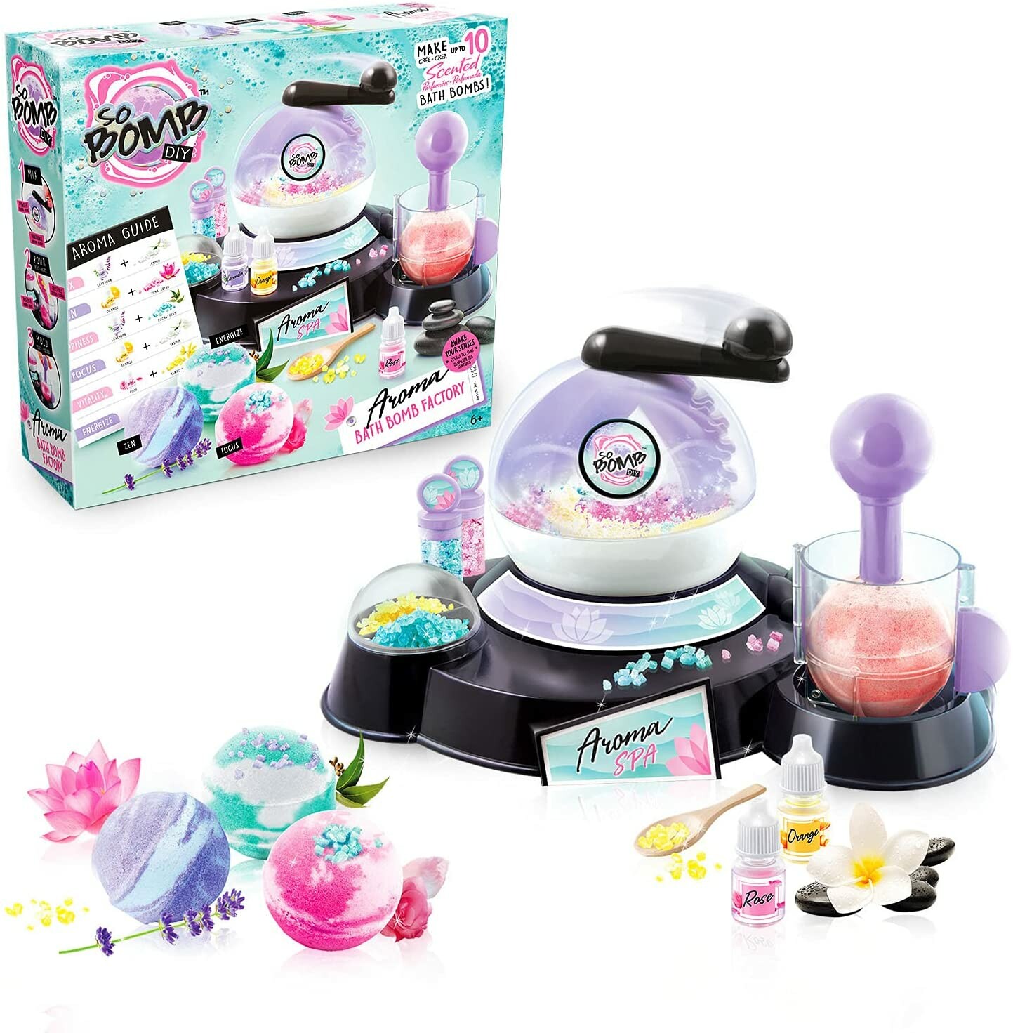 So Bomb DIY Bath Bomb Factory Aroma Toys n Tuck