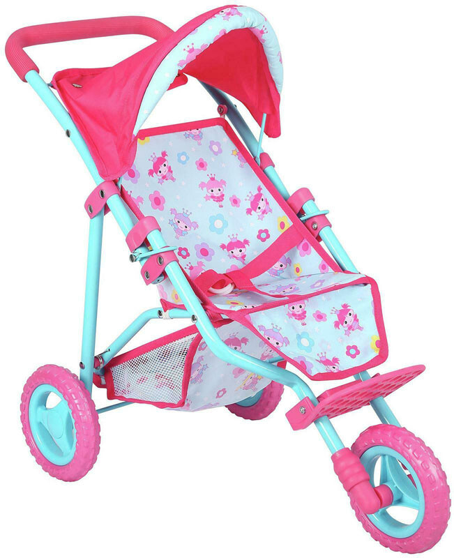 3 wheel doll stroller