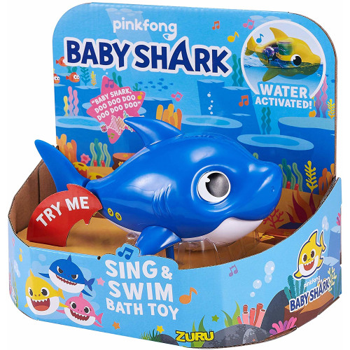 Baby Shark Sing Swim Bath Toy Daddy Toys N Tuck